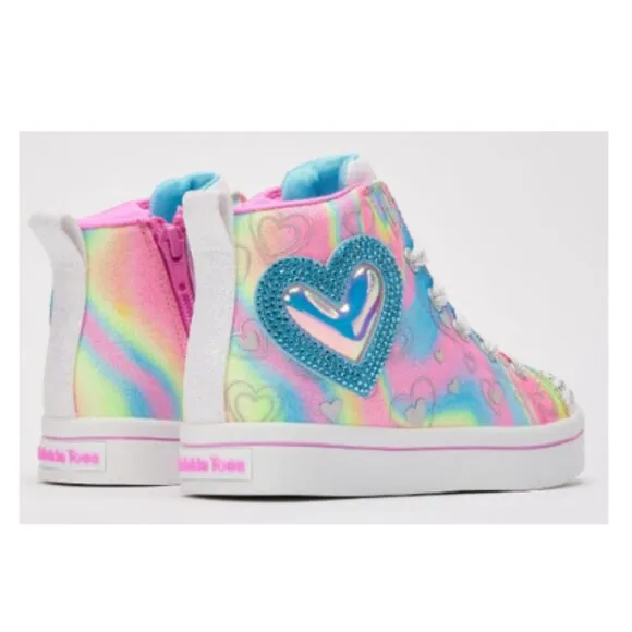 Kids Skechers Twi-Lites 2.0 Love &amp; Beyond SZ 13