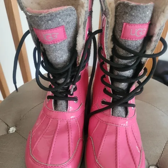 Kids UGG waterproof boots. Size 3.