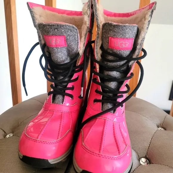 Kids UGG waterproof boots. Size 3.