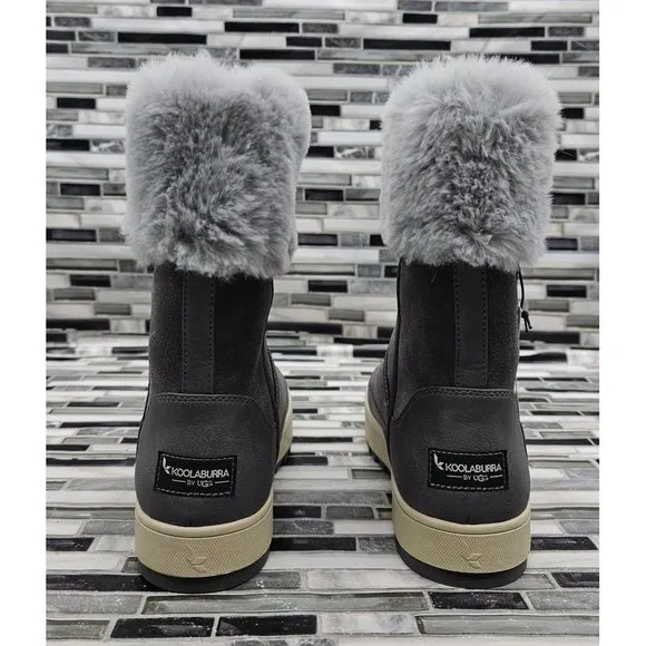 Koolaburra By UGG Tynlee Gray Waterproof Women's Boots Size 6