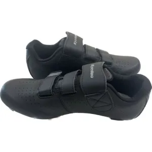 Kyedoo Women 11/Men 8/EU 42 Cycling Shoes Black/Silver W/ Pelaton Cleats NEW