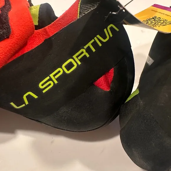 La Sportiva Men's Kubo Goji/Neon Climbing Shoes Size 45UK/ 11 US Brand New