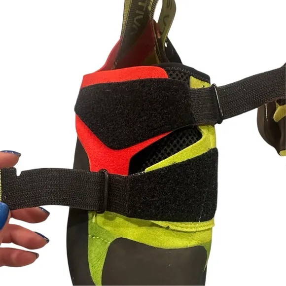 La Sportiva Men's Kubo Goji/Neon Climbing Shoes Size 45UK/ 11 US Brand New