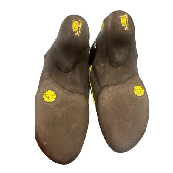 La Sportiva Men's Kubo Goji/Neon Climbing Shoes Size 45UK/ 11 US Brand New