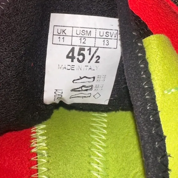 La Sportiva Men's Kubo Goji/Neon Climbing Shoes Size 45UK/ 11 US Brand New