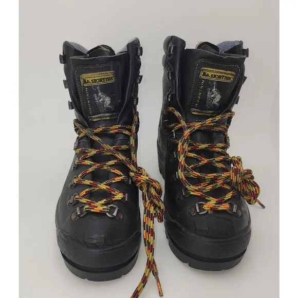 La Sportiva mountain leather hard toe climbing boots women's size 38 / 7.5-8