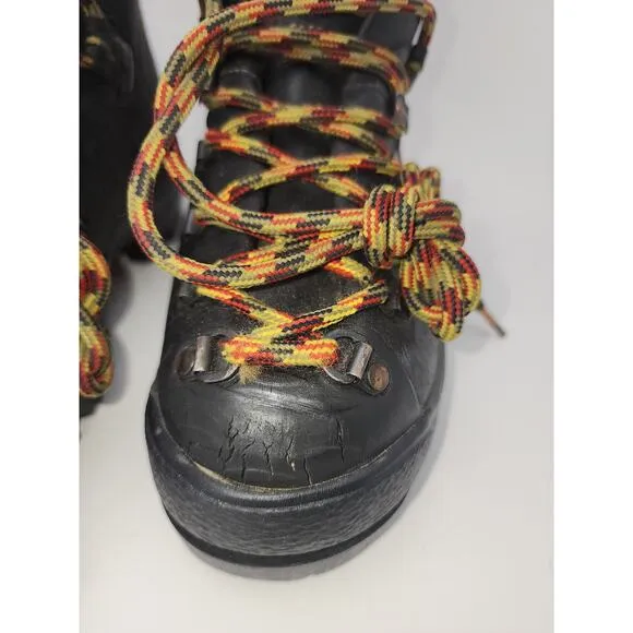 La Sportiva mountain leather hard toe climbing boots women's size 38 / 7.5-8