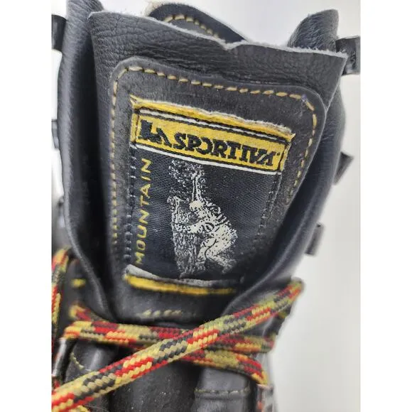 La Sportiva mountain leather hard toe climbing boots women's size 38 / 7.5-8