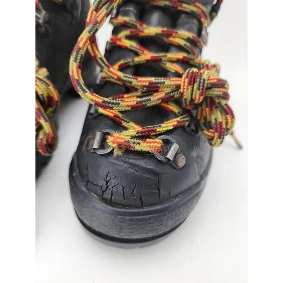 La Sportiva mountain leather hard toe climbing boots women's size 38 / 7.5-8