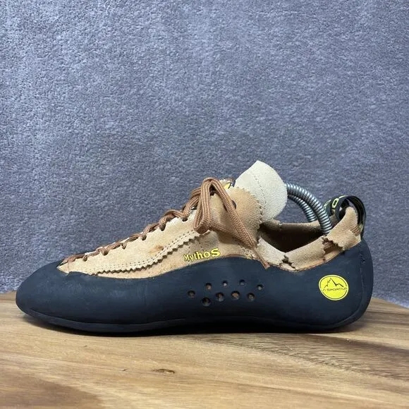 La Sportiva Mythos Men's EU 43 US 10 Leather &amp; Vibram Italian Climbing Shoes