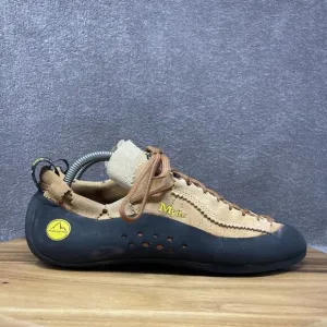La Sportiva Mythos Men's EU 43 US 10 Leather &amp; Vibram Italian Climbing Shoes