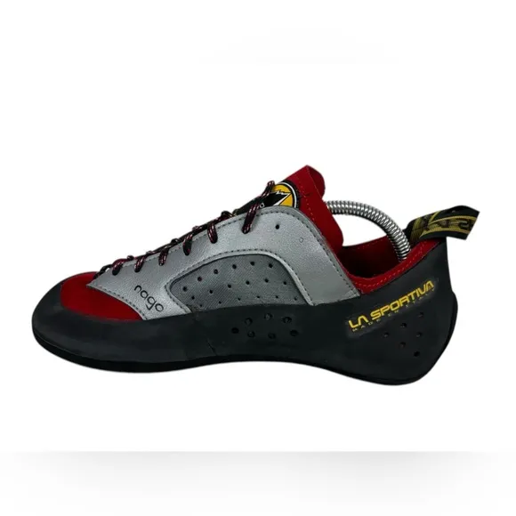 La Sportiva Nago Rock Climbing Shoes Mens Size EU 42 / US 9 Red Womens 10 Italy