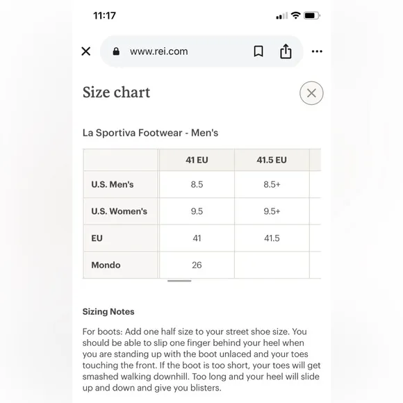 La Sportiva Solution Climbing Shoes Men’s 41.5 or 8.5 ( Women’s 9.5 ) Downturn