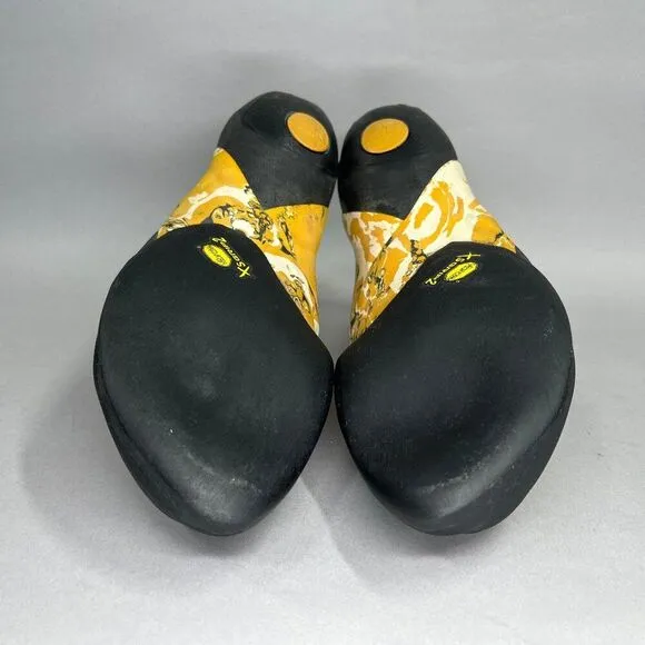La Sportiva Solution Climbing Shoes Mens Size 10.5 Vibram XS Grip 2 Lock Harness