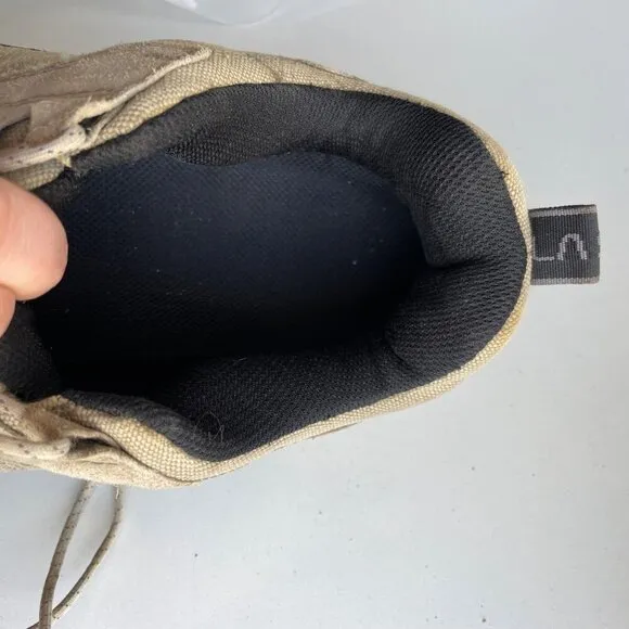 La Sportiva Spotter Hiking Climbing Bouldering Mens Shoes Beige/Black Size 12.5