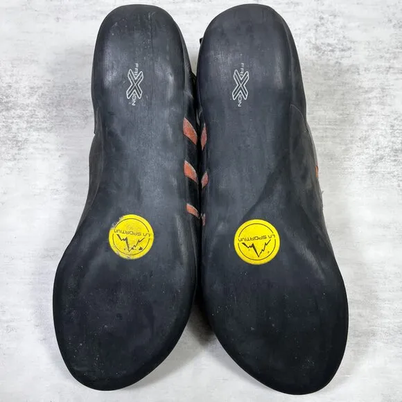 La Sportiva Tarantulace Rock Climbing Shoes - Men's Size 10 - Orange