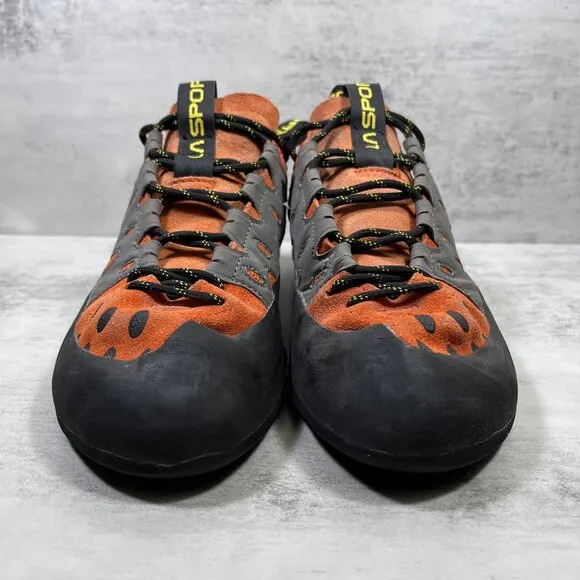 La Sportiva Tarantulace Rock Climbing Shoes - Men's Size 10 - Orange