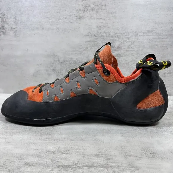 La Sportiva Tarantulace Rock Climbing Shoes - Men's Size 10 - Orange