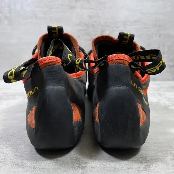 La Sportiva Tarantulace Rock Climbing Shoes - Men's Size 10 - Orange
