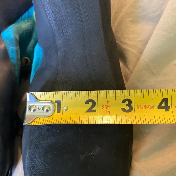 La Sportiva Teal and Black ‘Climbing On The Moon’ Climbing Shoes with new soles