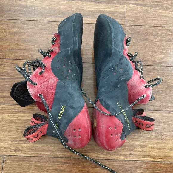 La Sportiva Testarossa Climbing Shoes, Size 40.5