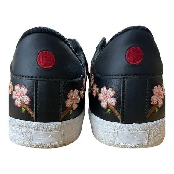 Lakai × Nico Hiraga Newport Cherry Blossom Shoes SIZE 11Black Skate