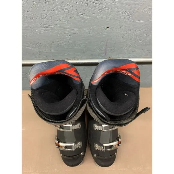 Lange CRL 70 Ski Boots Men's Size 10 Black‎ 4-Buckle Alpine Performance Boot