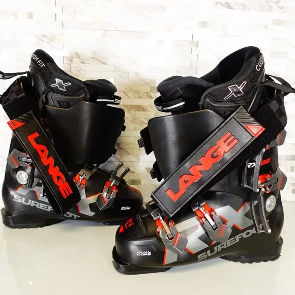 Lange Ski Boots 26.5 Snow Board M 8.5 W 9.5 RX100 ITALY Surefoot Custom $599