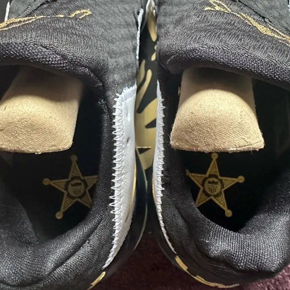 LeBron 17 Low 'Metallic Gold'; men’s size 9