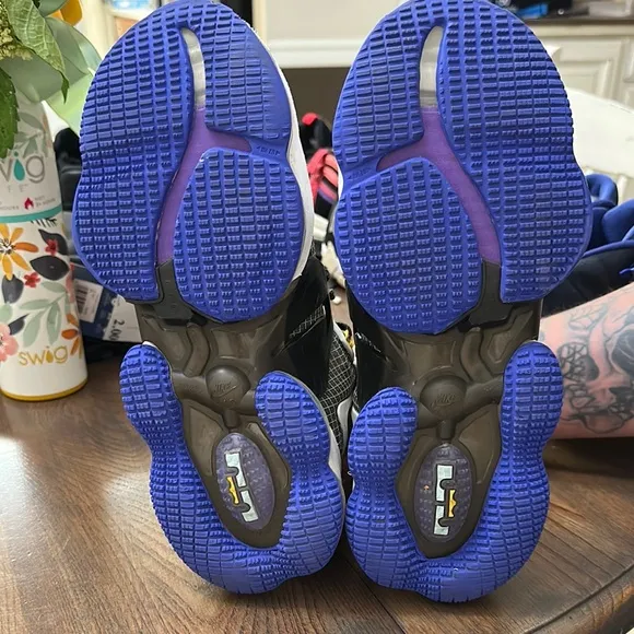 LeBron James 19 Graduate Laker colors basketball sneaker