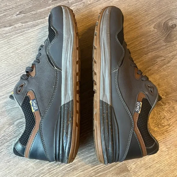 Lems Trailhead Minimalist Hiking Shoes Stormy Night Gray Mens 11
