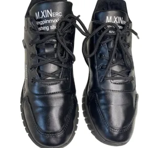 Letter Graphic High Top Lace-up Front sneakers Shoes women size 6 USA