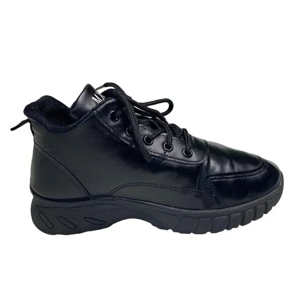 Letter Graphic High Top Lace-up Front sneakers Shoes women size 6 USA