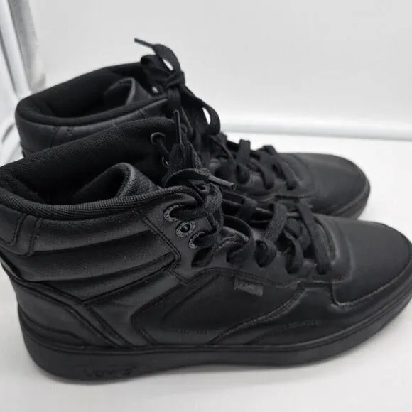 Levi's Men's Shoes 521 High All Black 10
