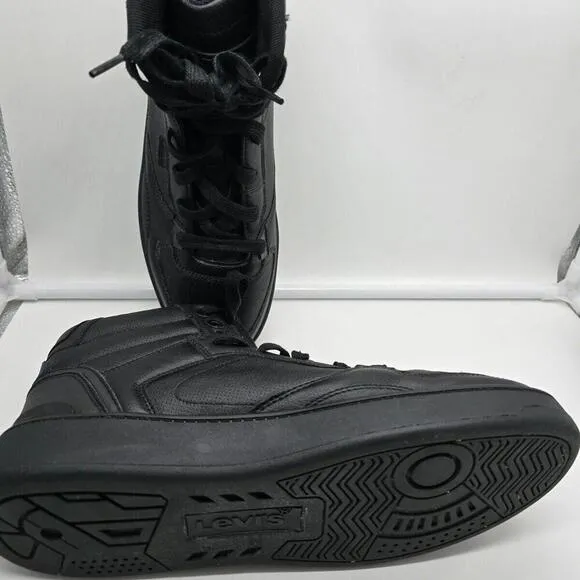 Levi's Men's Shoes 521 High All Black 10