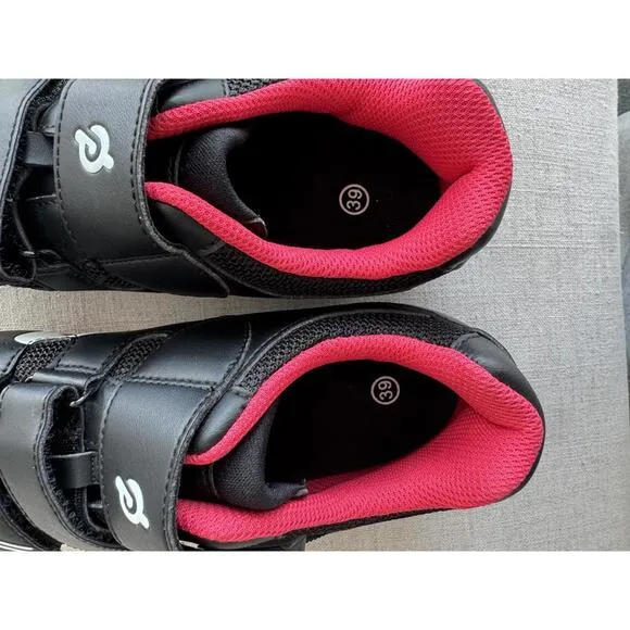 LIKE NEW Peloton Cycling Bike Spinning Spin Cleats Shoes Size 39 / US Size 8