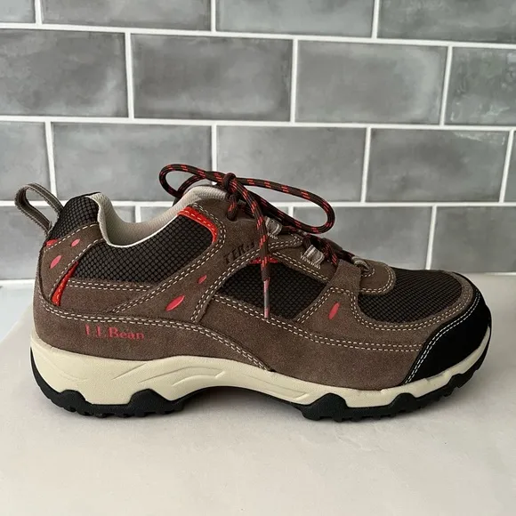 L.L. Bean 299641 Ventilated Hiking Shoes Trail Model 4 Women's US 9.5 Brown