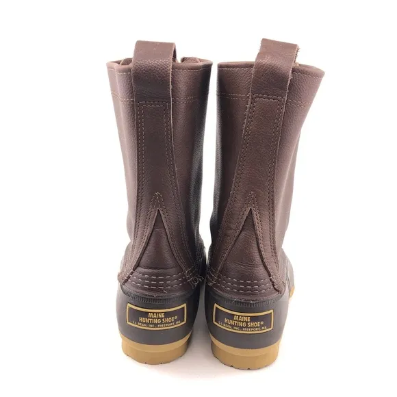 L.L. Bean Maine Hunting Shoe 10&quot; Winter Boots 7M