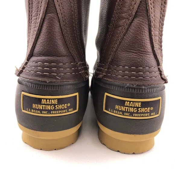L.L. Bean Maine Hunting Shoe 10&quot; Winter Boots 7M