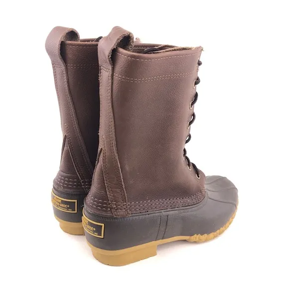 L.L. Bean Maine Hunting Shoe 10&quot; Winter Boots 7M