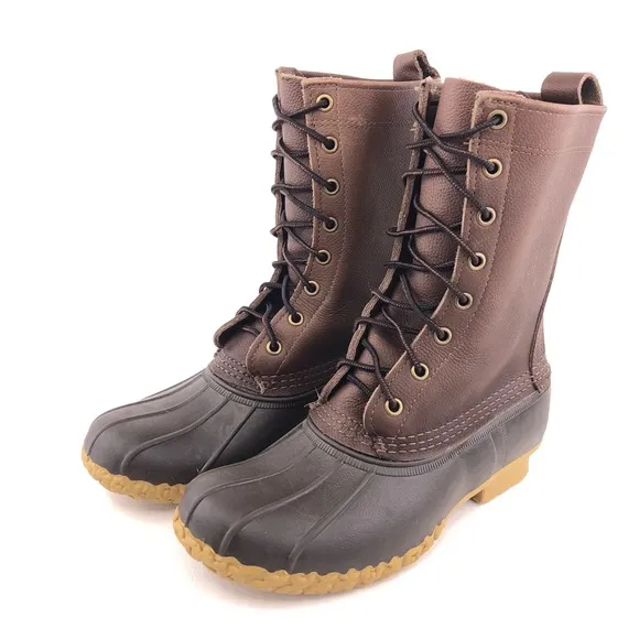 L.L. Bean Maine Hunting Shoe 10&quot; Winter Boots 7M