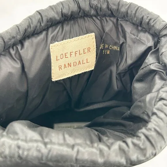 LOEFFLER RANDALL Duval Puffer Duck Boot 11 Black NWOT