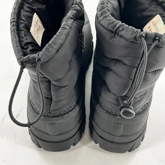 LOEFFLER RANDALL Duval Puffer Duck Boot 11 Black NWOT