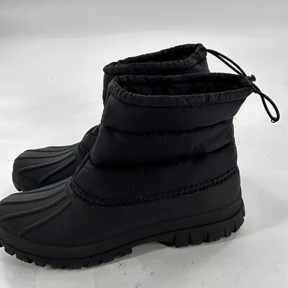 LOEFFLER RANDALL Duval Puffer Duck Boot 11 Black NWOT