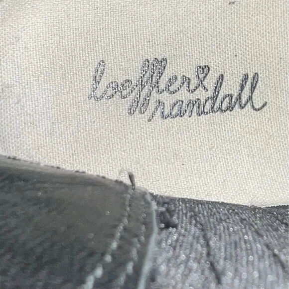 Loeffler Randall Tan Black Cheetah Animal Print Calf Hair High Top Sneaker 9.5