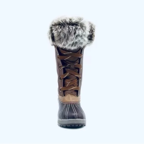 LONDON FOG Women’s Melton Duck Boots