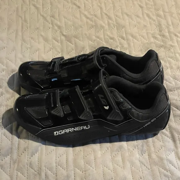Louis Garneau HRS-80 cycling shoes men’s size 45 US 10.75 black NWOB