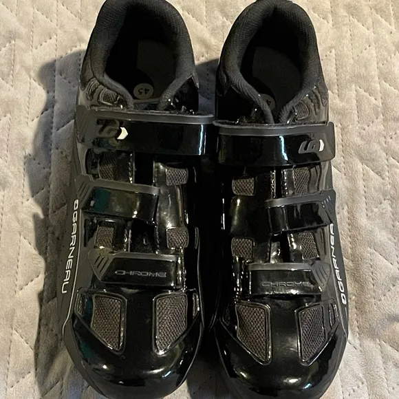 Louis Garneau HRS-80 cycling shoes men’s size 45 US 10.75 black NWOB