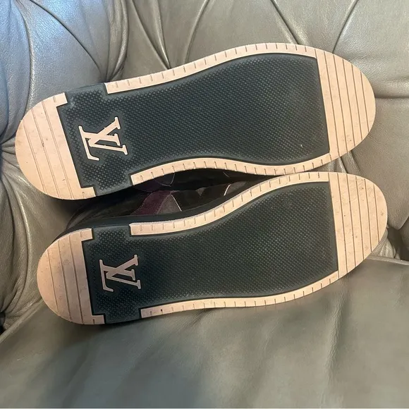 Louis Vuitton Suede High Top Sneaker Shoes 7.5 Men’s / 9.5-10 Women’s