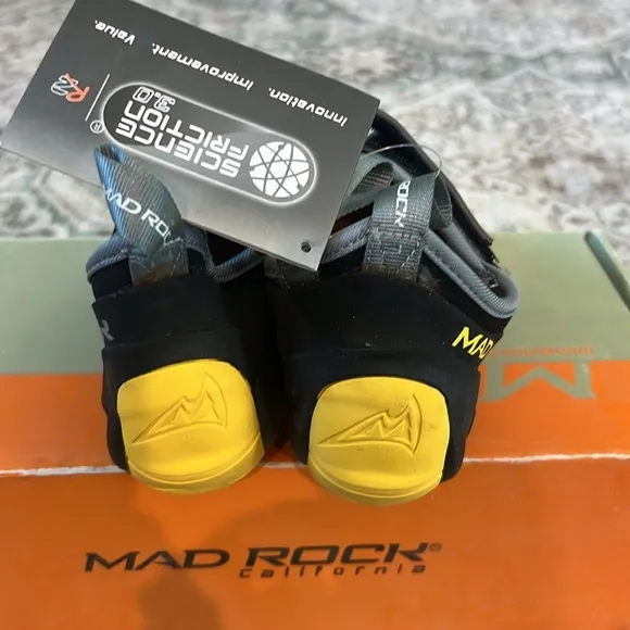 Mad Rock climbing shoes size 3